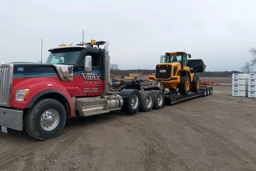Equipment Transport in Warren Michigan
