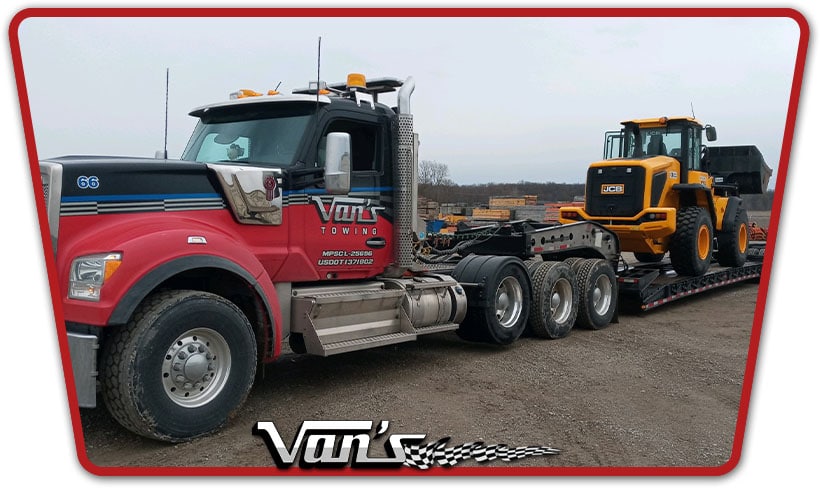 Equipment Transport | Van'S Towing &Amp; Transport